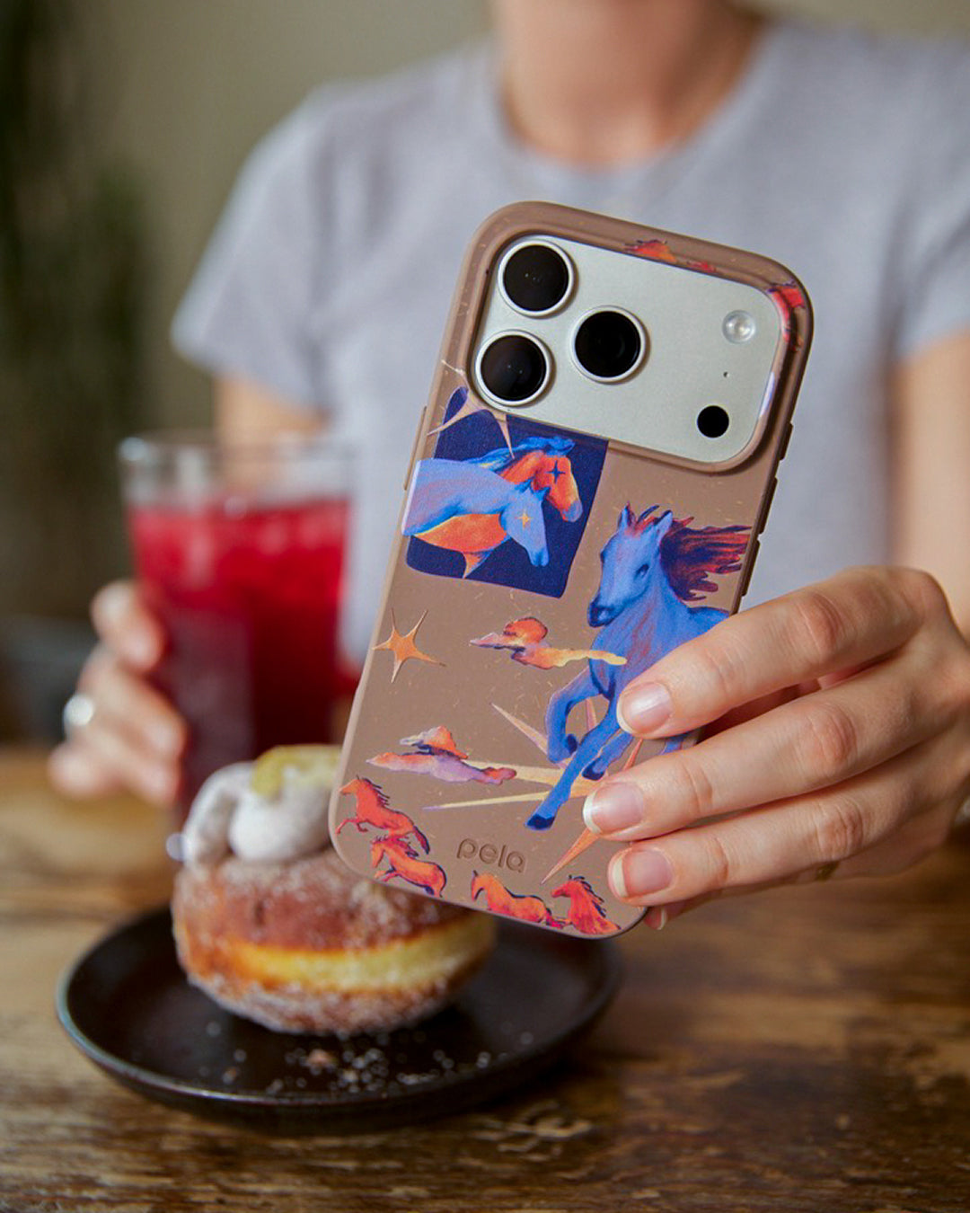 Powder Blue Pie Lover Google Pixel 9a Case