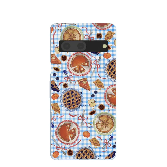 Powder Blue Pie Lover Google Pixel 7 Case
