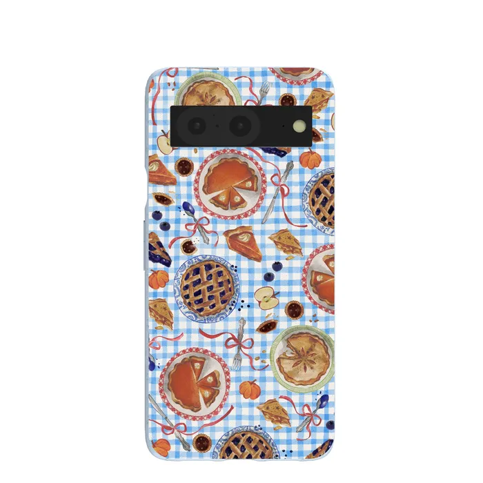 Powder Blue Pie Lover Google Pixel 8 Case