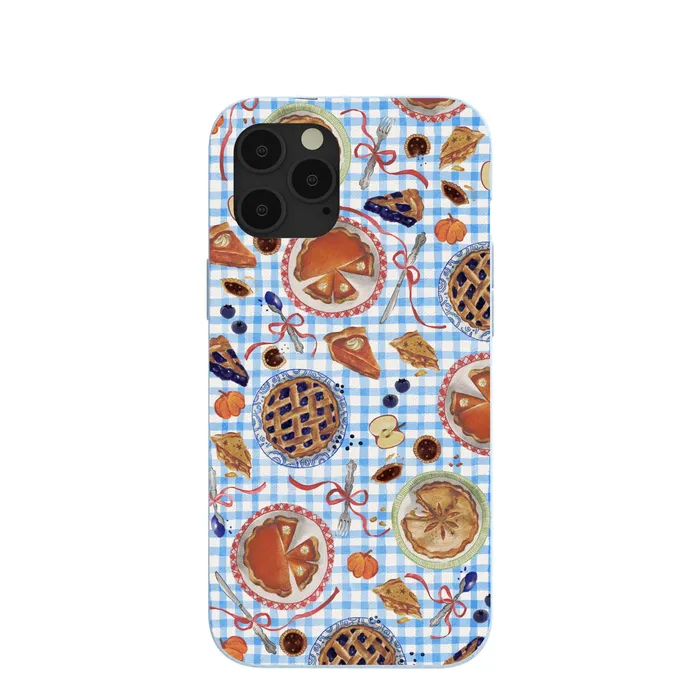 Powder Blue Pie Lover iPhone 12 Pro Max Case