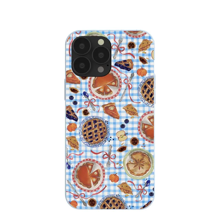 Powder Blue Pie Lover iPhone 13 Pro Max Case